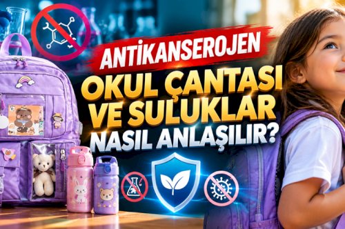 Antikanserojen Okul Çantası ve Suluklar Nasıl Anlaşılır?